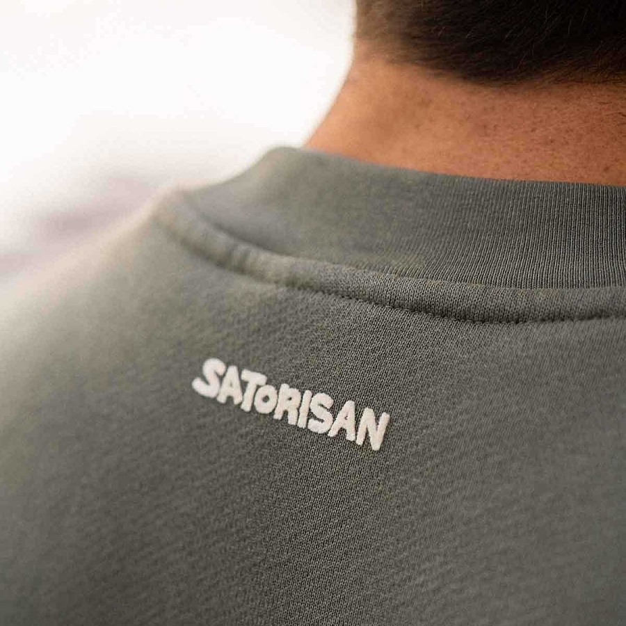 Satorisan Sweatshirt Oversize Bio-Baumwolle | Wildes Gras Sweatshirts