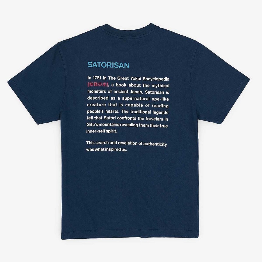 Satorisan Oversize-T-Shirt Aus Bio-Baumwolle | Herkunft Der Blauen Tinte T-Shirts