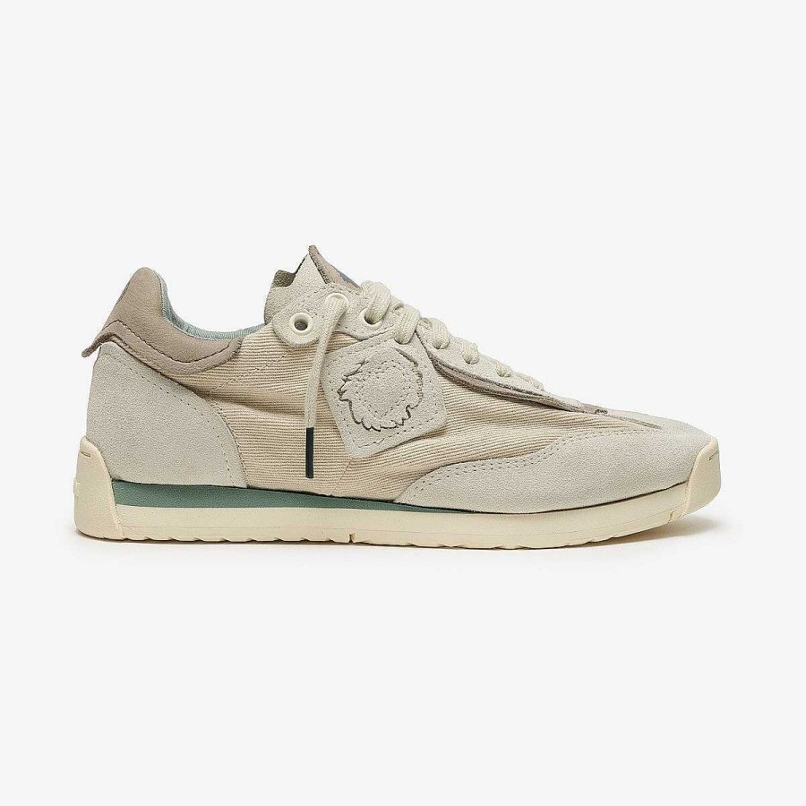 Satorisan Enso Gaia | Chantilly-Creme Turnschuhe