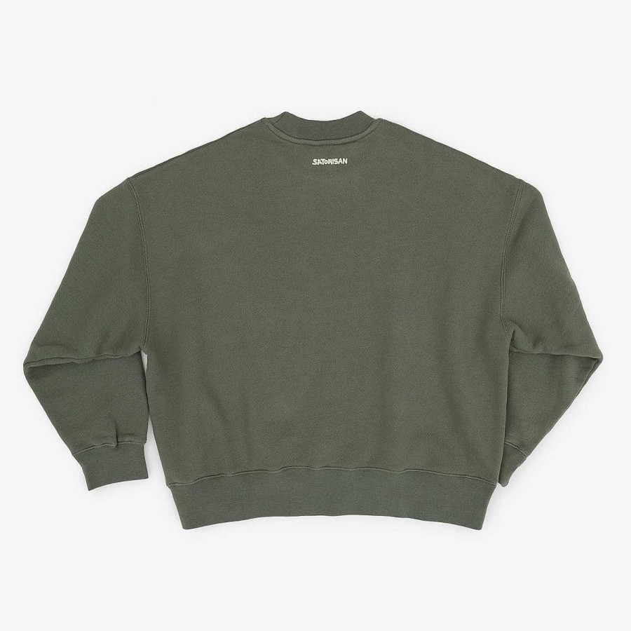 Satorisan Sweatshirt Oversize Bio-Baumwolle | Wildes Gras Sweatshirts