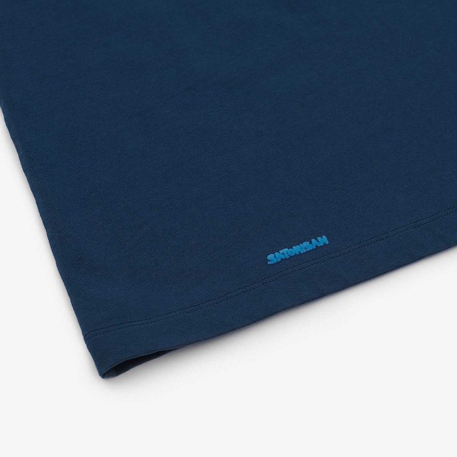 Satorisan Oversize-T-Shirt Aus Bio-Baumwolle | Herkunft Der Blauen Tinte T-Shirts