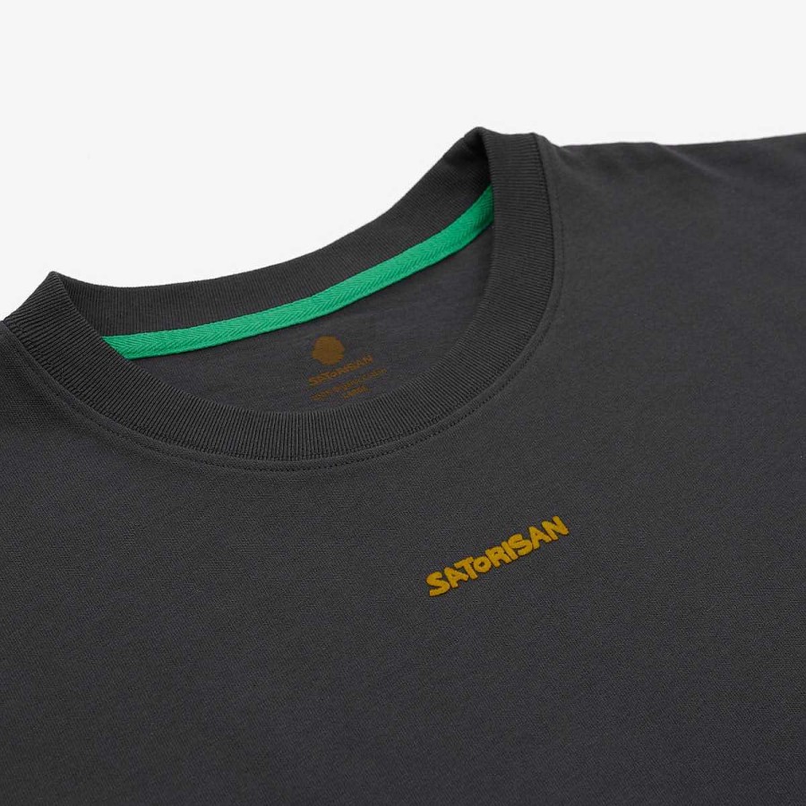 Satorisan T-Shirt Oversize Bio-Baumwolle | Kohle-Herzauge T-Shirts