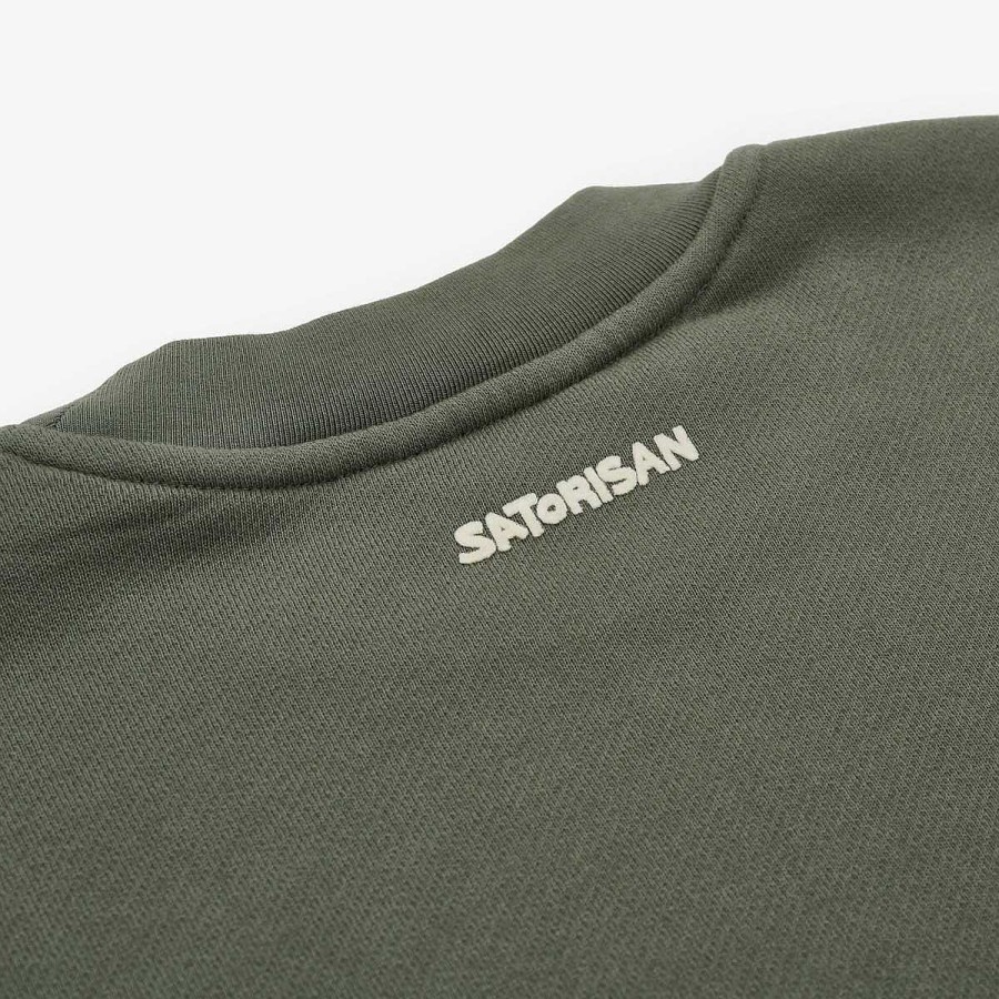 Satorisan Sweatshirt Oversize Bio-Baumwolle | Wildes Gras Sweatshirts